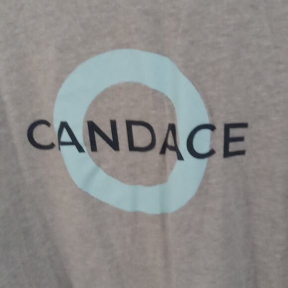 Canvas Candace Grey T-SHIRT 3X - Picture 3 of 6